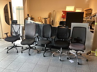 Diverse bureaustoel (5x) - afbeelding 1 van  4