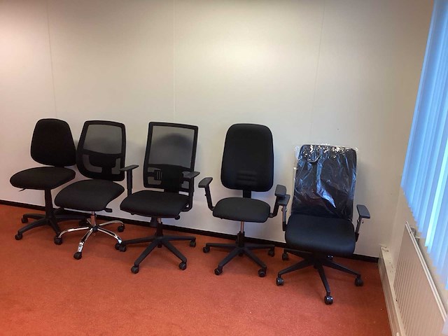 Diverse bureaustoel (5x) - afbeelding 2 van  6