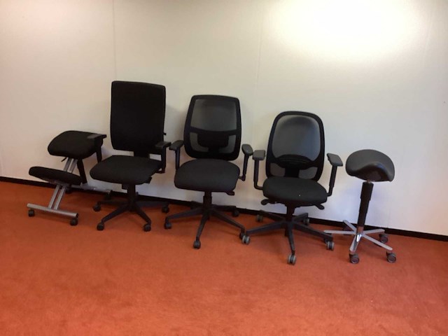 Diverse bureaustoel (5x) - afbeelding 2 van  7