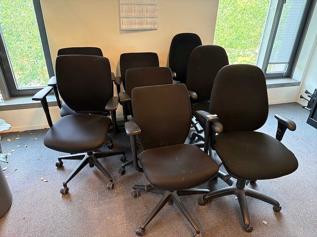 Diverse bureaustoel (8x) - afbeelding 1 van  3