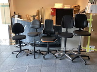 Diverse bureaustoel hoog model (5x) - afbeelding 2 van  5