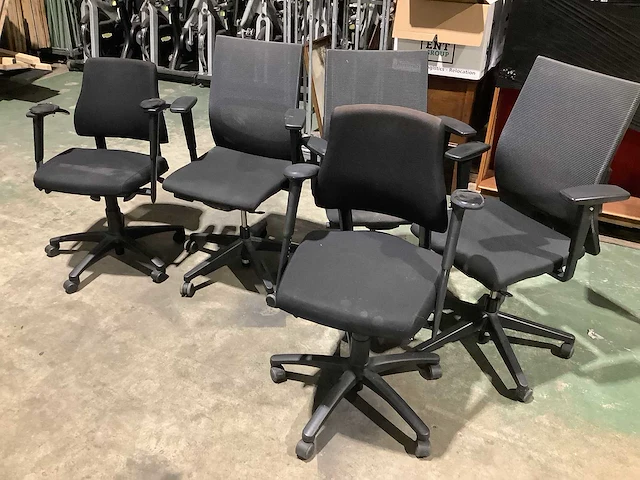 Diverse bureaustoelen - desk chair (5x) - afbeelding 1 van  6