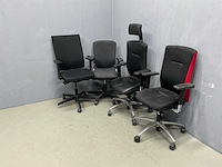 Diverse bureaustoelen (4x) - afbeelding 1 van  8