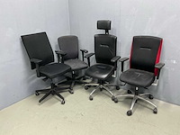Diverse bureaustoelen (4x) - afbeelding 2 van  8