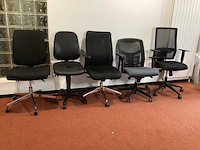Diverse bureaustoelen (5x) - afbeelding 4 van  4