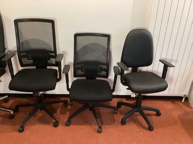 Diverse bureaustoelen (5x) - afbeelding 3 van  7