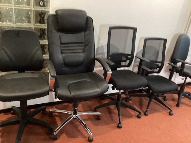 Diverse bureaustoelen (5x) - afbeelding 6 van  7