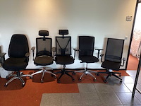 Diverse bureaustoelen (5x) - afbeelding 1 van  5