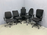 Diverse bureaustoelen (5x) - afbeelding 2 van  9