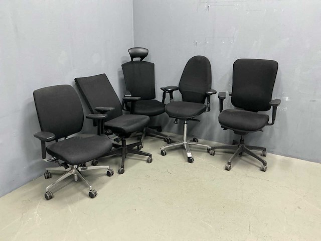 Diverse bureaustoelen (5x) - afbeelding 3 van  9