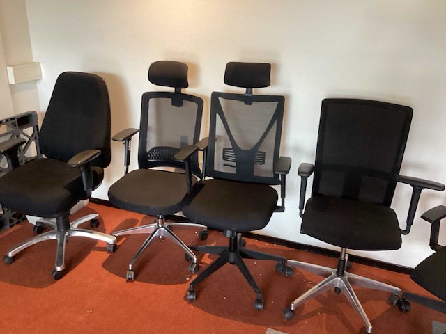 Diverse bureaustoelen (5x) - afbeelding 3 van  5