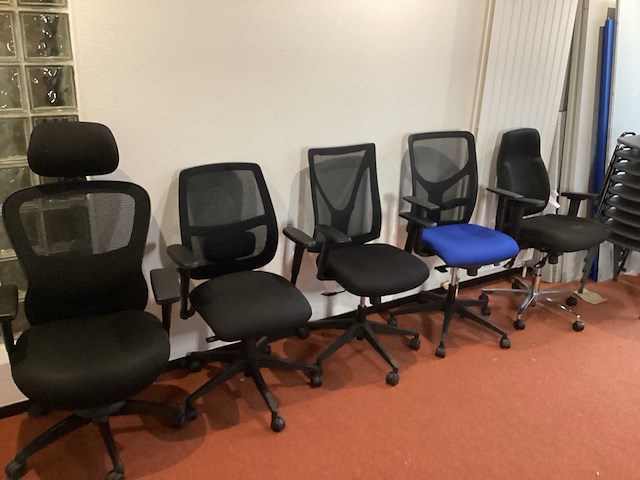Diverse bureaustoelen (5x) - afbeelding 4 van  4