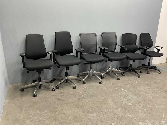 Diverse bureaustoelen (7x) - afbeelding 2 van  6