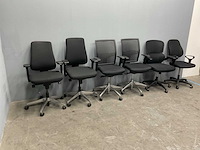 Diverse bureaustoelen (7x)