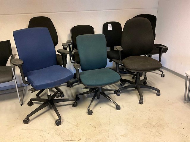 Diverse bureaustoelen (7x) - afbeelding 1 van  3