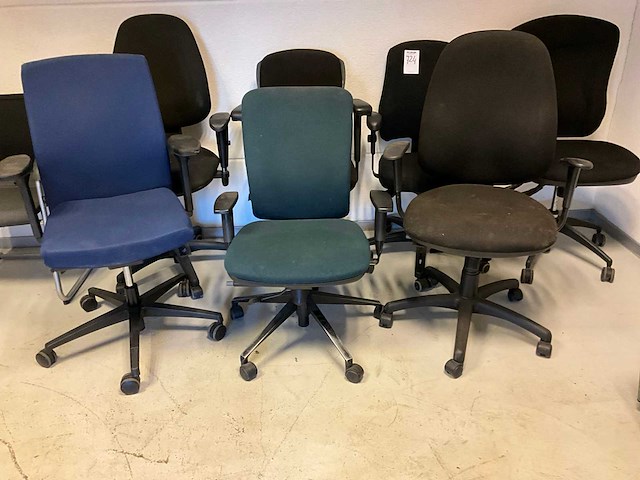 Diverse bureaustoelen (7x) - afbeelding 2 van  3