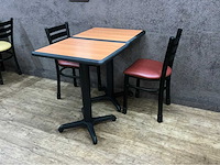 Diverse cafetafel en stoelen - afbeelding 4 van  6