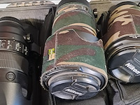 Diverse camera lenzen in koffer - afbeelding 7 van  12