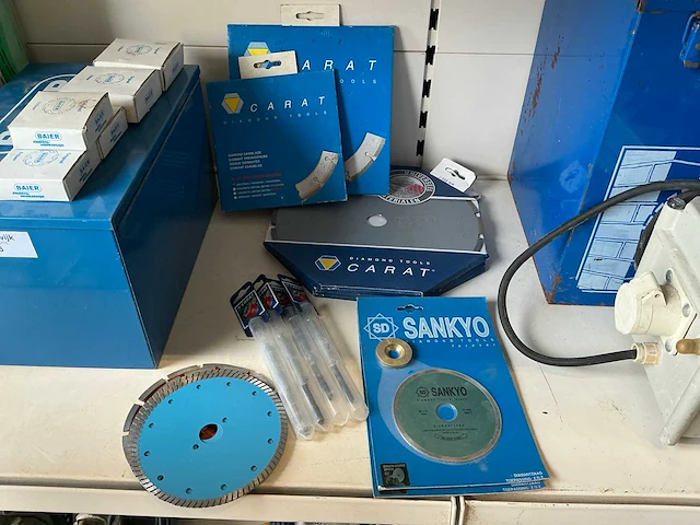 Diverse carat/sankyo diamond tools (14x) - afbeelding 1 van  7
