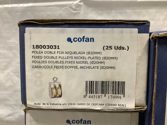 Diverse cofan bouwmaterialen (1075x) - afbeelding 3 van  3