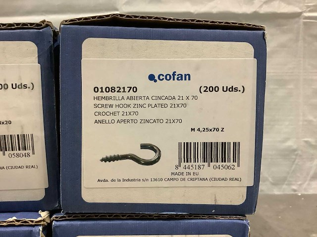 Diverse cofan bouwmaterialen (1600x) - afbeelding 2 van  4