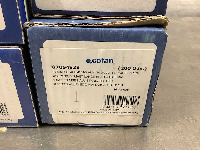 Diverse cofan bouwmaterialen (3150x) - afbeelding 2 van  6