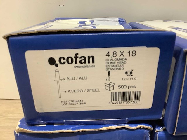 Diverse cofan popnagels - afbeelding 2 van  4