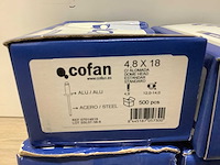 Diverse cofan popnagels - afbeelding 2 van  4