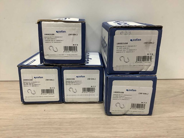 Diverse cofan s haak verzinkt m-7 - afbeelding 1 van  5