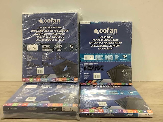Diverse cofan schuurpapier (300x) - afbeelding 5 van  5