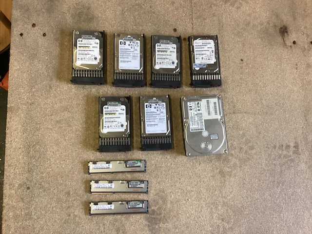 Diverse computeronderdelen (10x) - afbeelding 1 van  5