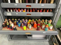 Diverse cones garen met kast - afbeelding 6 van  6
