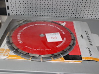 Diverse diamantschijven w.o. 300 x h25.04. totaal zeven stuks - afbeelding 1 van  2