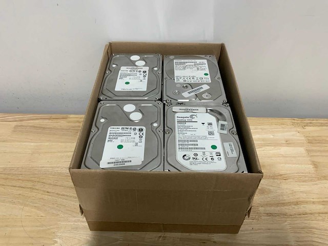 Diverse diverse hdd sata interne hdd 3,5” 2000gb (20x) - afbeelding 3 van  4
