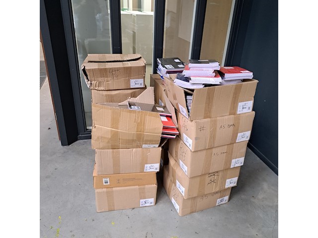 Diverse dozen met schriften - afbeelding 1 van  5
