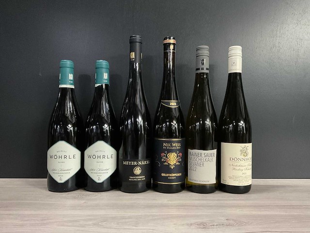 Diverse duitse witte wijnen (6x) - afbeelding 1 van  15