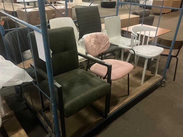 Diverse eetkamerstoel (7x) - afbeelding 3 van  5