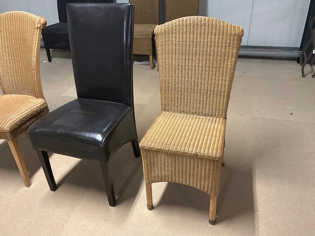 Diverse eetkamerstoelen (3x) - afbeelding 2 van  14