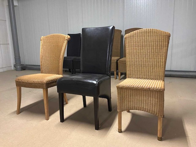Diverse eetkamerstoelen (3x) - afbeelding 7 van  14