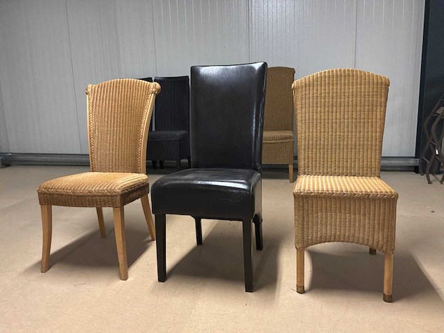 Diverse eetkamerstoelen (3x) - afbeelding 10 van  14
