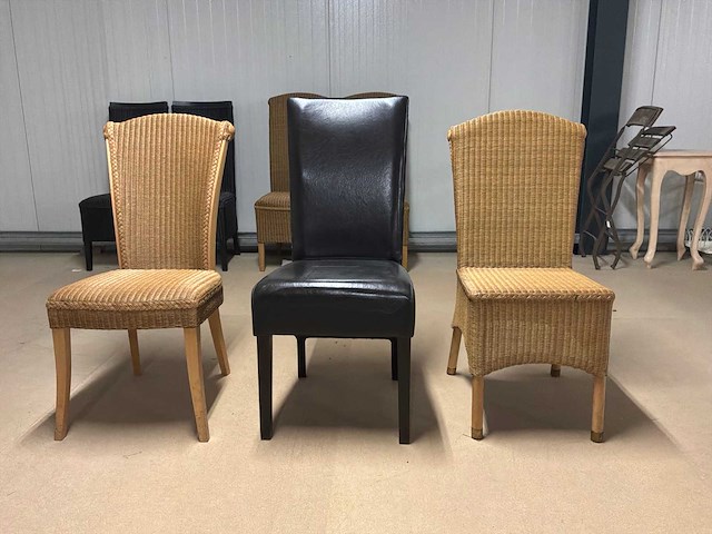Diverse eetkamerstoelen (3x) - afbeelding 11 van  14