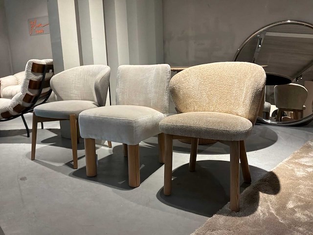 Diverse eetkamerstoelen (3x) - afbeelding 3 van  8