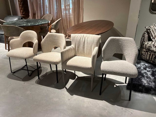 Diverse eetkamerstoelen (4x) - afbeelding 2 van  5