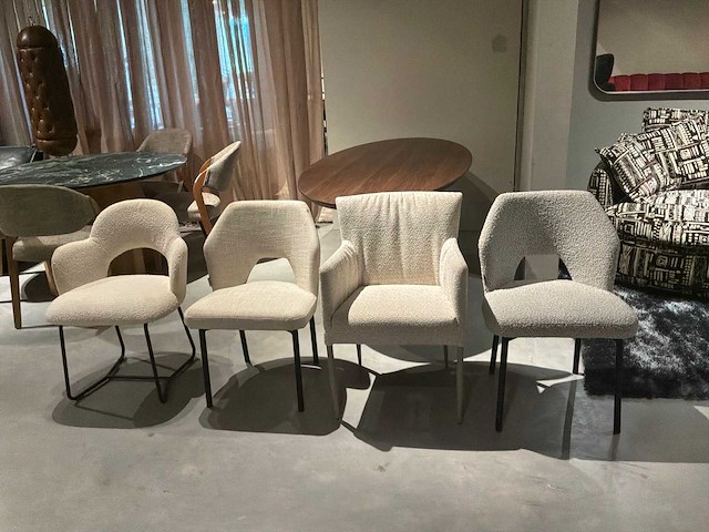 Diverse eetkamerstoelen (4x) - afbeelding 4 van  5