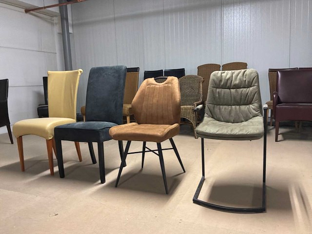 Diverse eetkamerstoelen (4x) - afbeelding 3 van  10