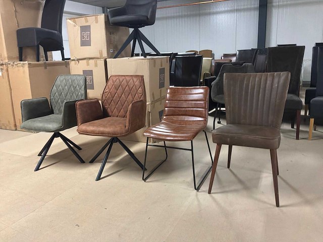 Diverse eetkamerstoelen (4x) - afbeelding 2 van  9