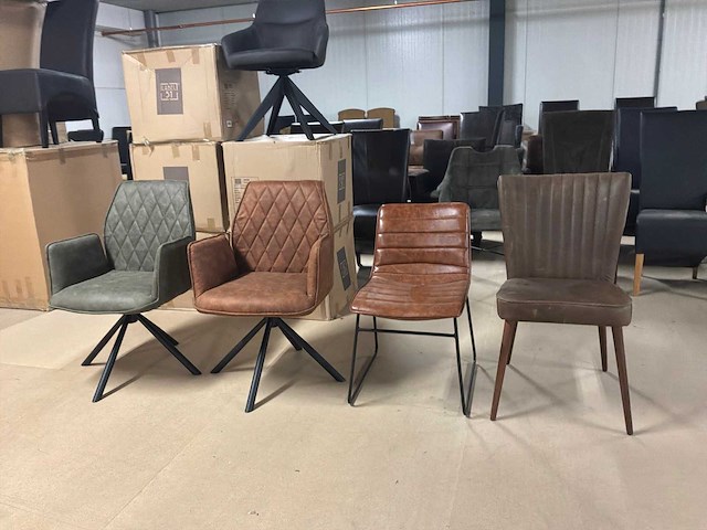 Diverse eetkamerstoelen (4x) - afbeelding 4 van  9