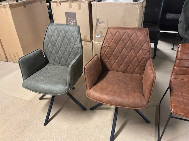 Diverse eetkamerstoelen (4x) - afbeelding 6 van  9