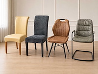 Diverse eetkamerstoelen (4x) - afbeelding 1 van  6