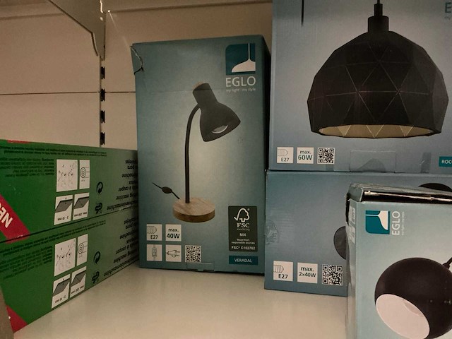Diverse eglo lampen (7x) - afbeelding 2 van  5